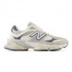 New Balance 9060 Mesh Lea Crema Blu - Sneakers Donna