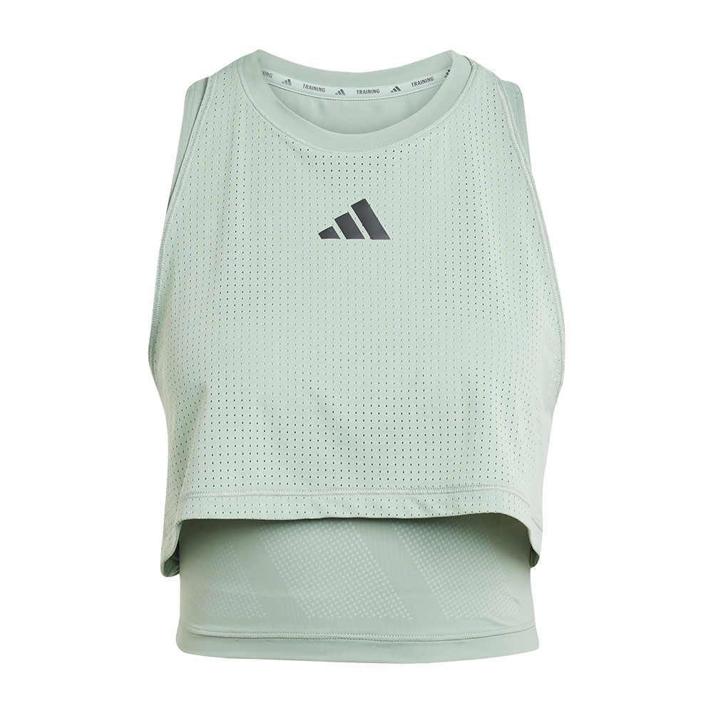 Image of ADIDAS Top Palestra Train Verde Donna S068