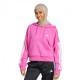 ADIDAS Felpa Palestra Con Cappuccio Essential Fuxia Donna