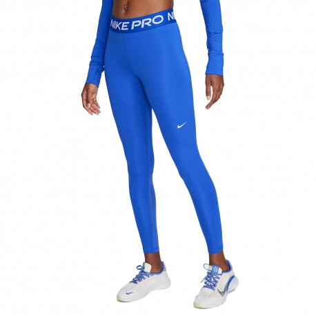 Nike Leggings Palestra Tight Pro Blu Donna