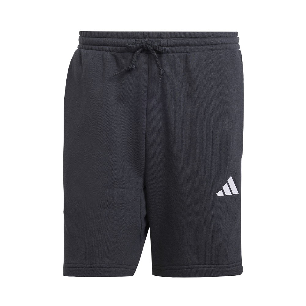 Image of ADIDAS Shorts Essential 3-Stripes French Terry Nero Uomo S068