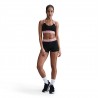 Nike Shorts Sportivi Pro Banda Rosa Nero Donna