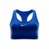 Nike Reggiseno Sportivo Medium S Swoosh Blu Donna