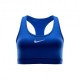 Nike Reggiseno Sportivo Medium S Swoosh Blu Donna