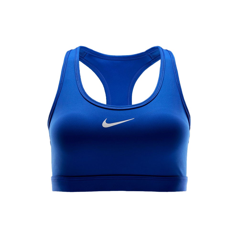 Image of Nike Reggiseno Sportivo Medium S Swoosh Blu Donna L068