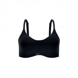 Nike Reggiseno Sportivo Alate Minimalist Nero Donna