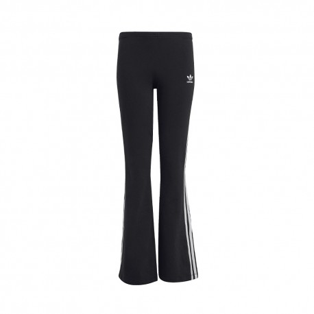 ADIDAS Originals Leggings Zampa Logo Nero Bambina