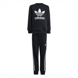 ADIDAS Originals Tuta Big Logo Nero Bambino