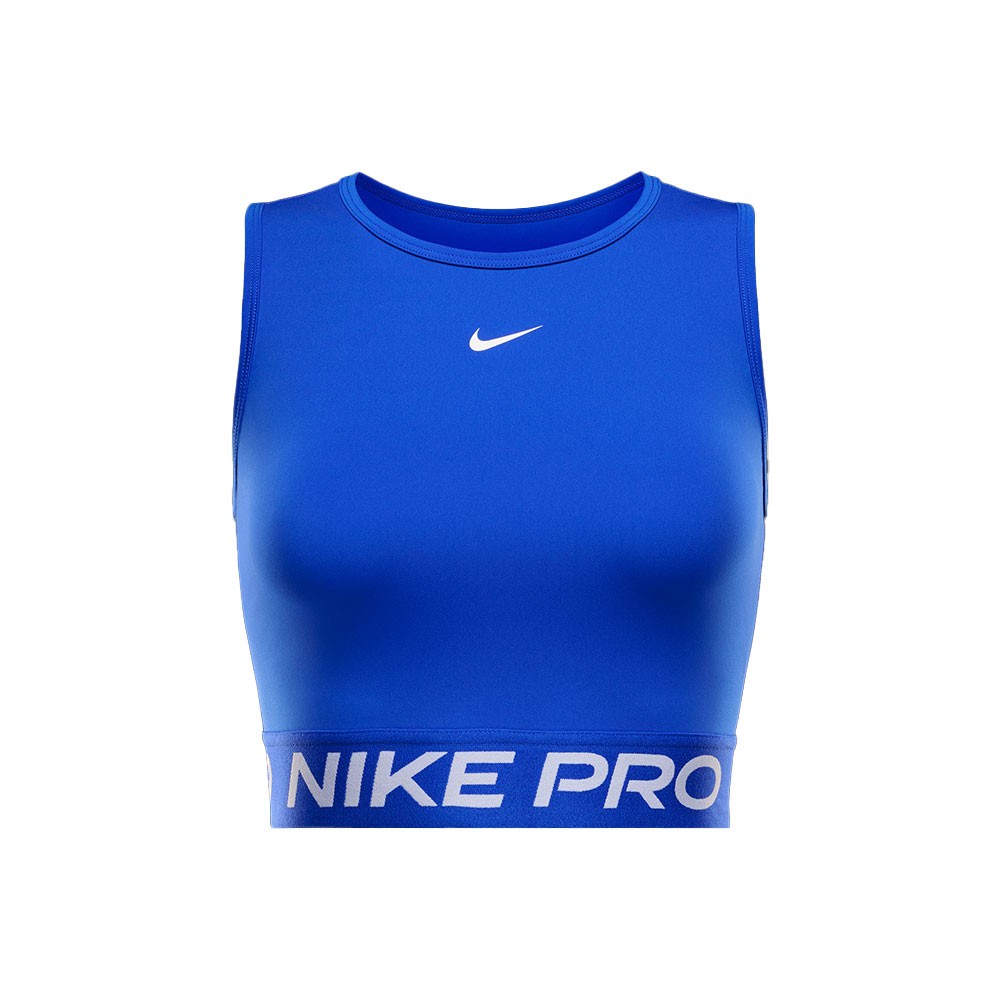 Image of Nike Top Palestra Pro Blu Donna L068