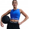 Nike Top Palestra Pro Blu Donna