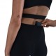 Nike Leggings Palestra Tight Zenvy Costine Nero Donna