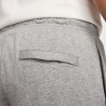 Nike Pantaloni Con Polsino Logo Piccolo Grigio Uomo