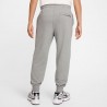 Nike Pantaloni Con Polsino Logo Piccolo Grigio Uomo