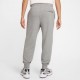 Nike Pantaloni Con Polsino Logo Piccolo Grigio Uomo