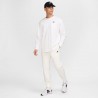 Nike Pantaloni Con Polsino Logo Piccolo Bianco Uomo