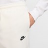 Nike Pantaloni Con Polsino Logo Piccolo Bianco Uomo