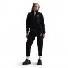 Nike Pantaloni Con Polsino Logo Nero Donna