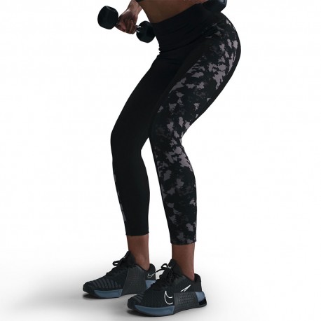 Nike Leggings Palestra Tight Fantasia Nero Donna