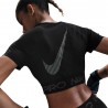 Nike Top Palestra Multiswoosh Pro Nero Donna