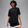 Nike Jordan T-Shirt Over Nero Donna