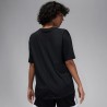 Nike Jordan T-Shirt Over Nero Donna