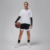 Nike Jordan T-Shirt Over Bianco Donna