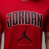 Nike Jordan T-Shirt Big Logo Rosso Uomo