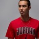 Nike Jordan T-Shirt Big Logo Rosso Uomo