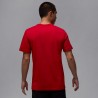 Nike Jordan T-Shirt Big Logo Rosso Uomo