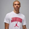 Nike Jordan T-Shirt Big Logo Bianco Uomo