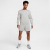 Nike Felpa Girocollo Logo Piccolo Grigio Uomo