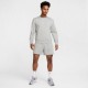 Nike Felpa Girocollo Logo Piccolo Grigio Uomo