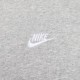 Nike Felpa Girocollo Logo Piccolo Grigio Uomo