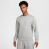 Nike Felpa Girocollo Logo Piccolo Grigio Uomo