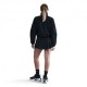 Nike Felpa Con Cerniera S Capp Nero Donna