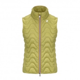 K-Way Gilet Sportivo Viole Verde Donna