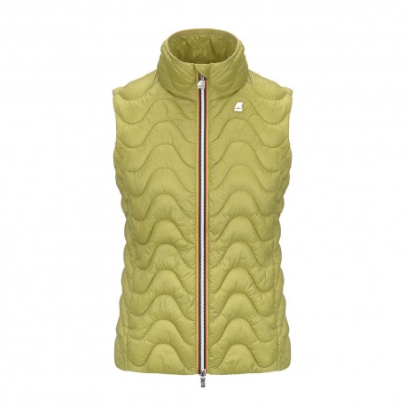 K-Way Gilet Sportivo Viole Verde Donna