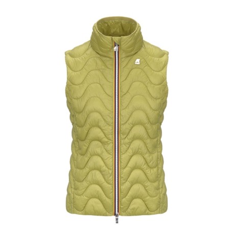 K-Way Gilet Sportivo Viole Verde Donna