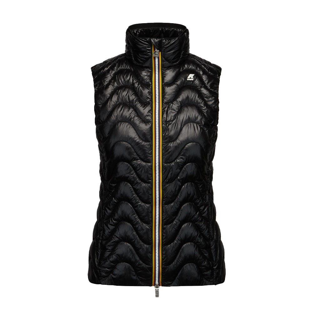 Image of K-Way Gilet Sportivo Viole Nero Donna M - 78/80 cm068