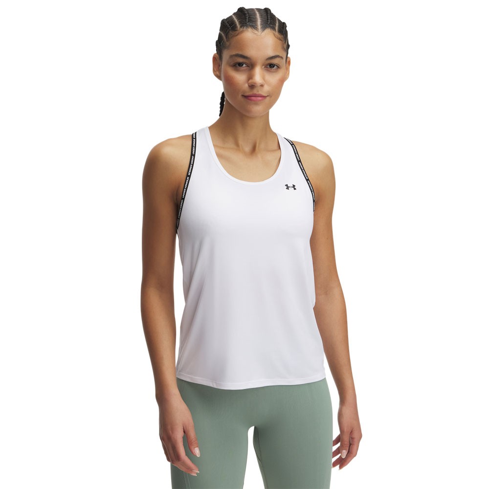 Image of Under Armour Canotta Palestra Knockout Bianco Donna XS068