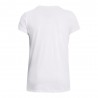 Under Armour Maglietta Palestra Rival Big Logo Bianco Donna