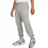 Nike Pantaloni Con Polsino Logo Piccolo Grigio Uomo