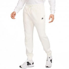 Nike Pantaloni Con Polsino Logo Piccolo Bianco Uomo