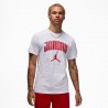 Nike Jordan T-Shirt Big Logo Bianco Uomo