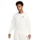 Nike Felpa Girocollo Logo Piccolo Bianco Uomo