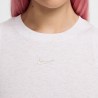 Nike Crop Top Bianco Donna