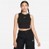 Nike Crop Top Nero Donna