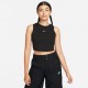 Nike Crop Top Nero Donna