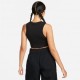 Nike Crop Top Nero Donna