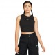 Nike Crop Top Nero Donna